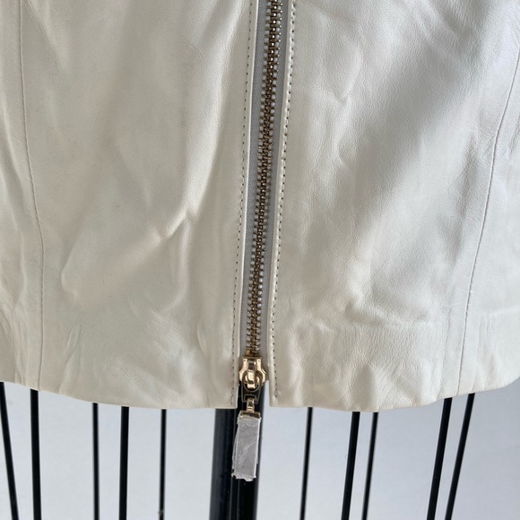 BIRD BY JUICY COUTURE LEATHER HALTER DRESS - Picture 8 of 15